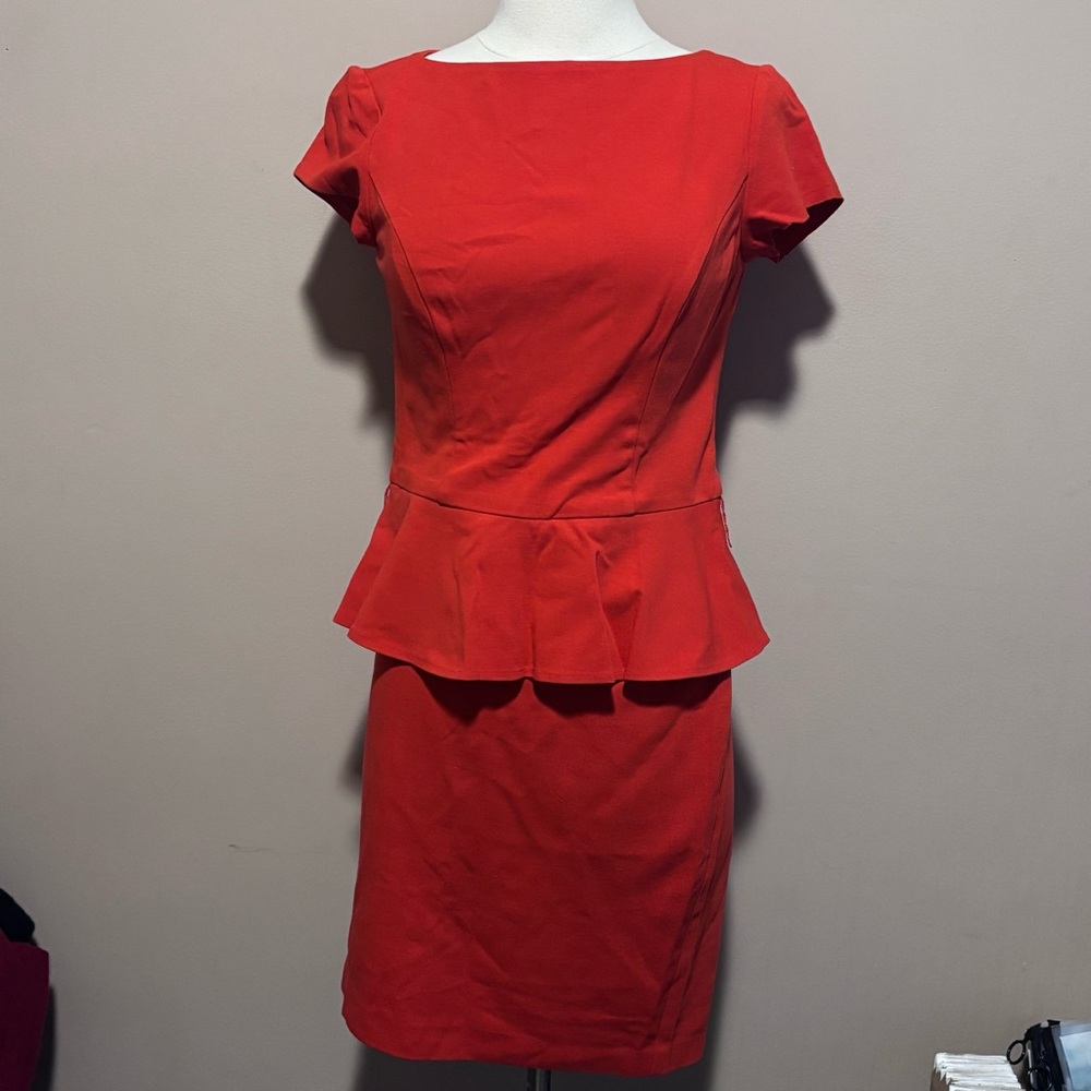Cache Orange Red Dress - image 1